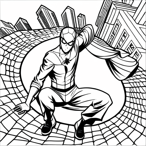 10 Awesome Spider-Man Multiverse Coloring Pages for Fans